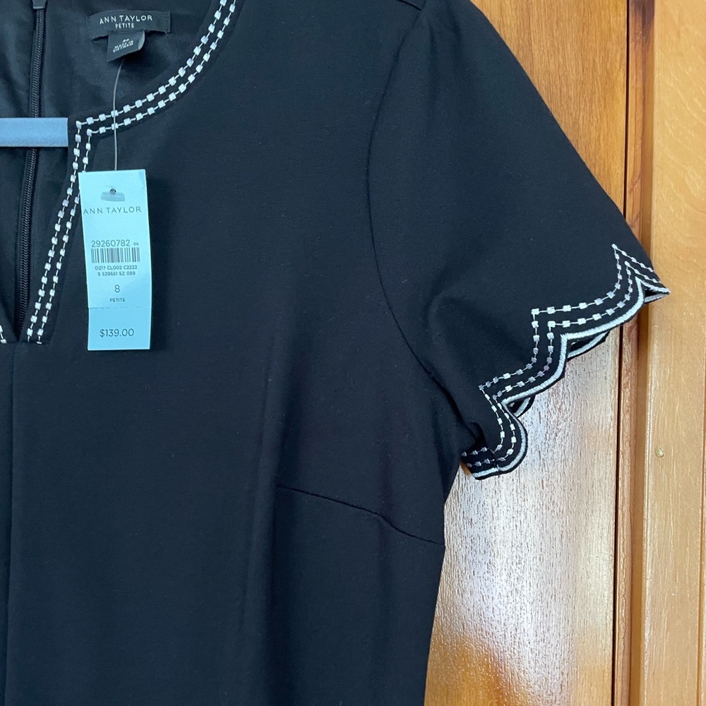 Ann Taylor black dress.